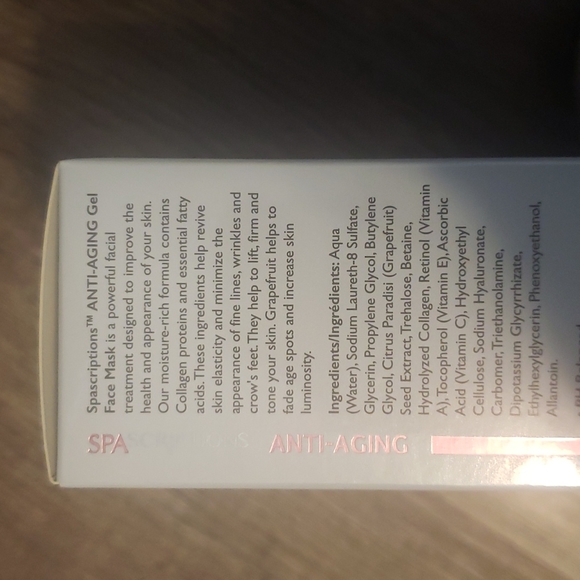BNIB SPA SCRIPTIONS ANTI-AGING MASK KIT - Picture 3 of 6